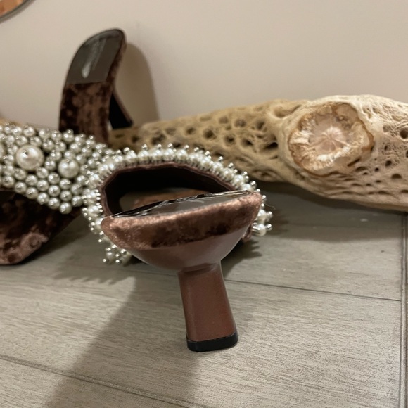 Free People x Jeffrey Campbell Portia Pearl Heels Size 6.5  and  8,9,11 - Picture 9 of 10